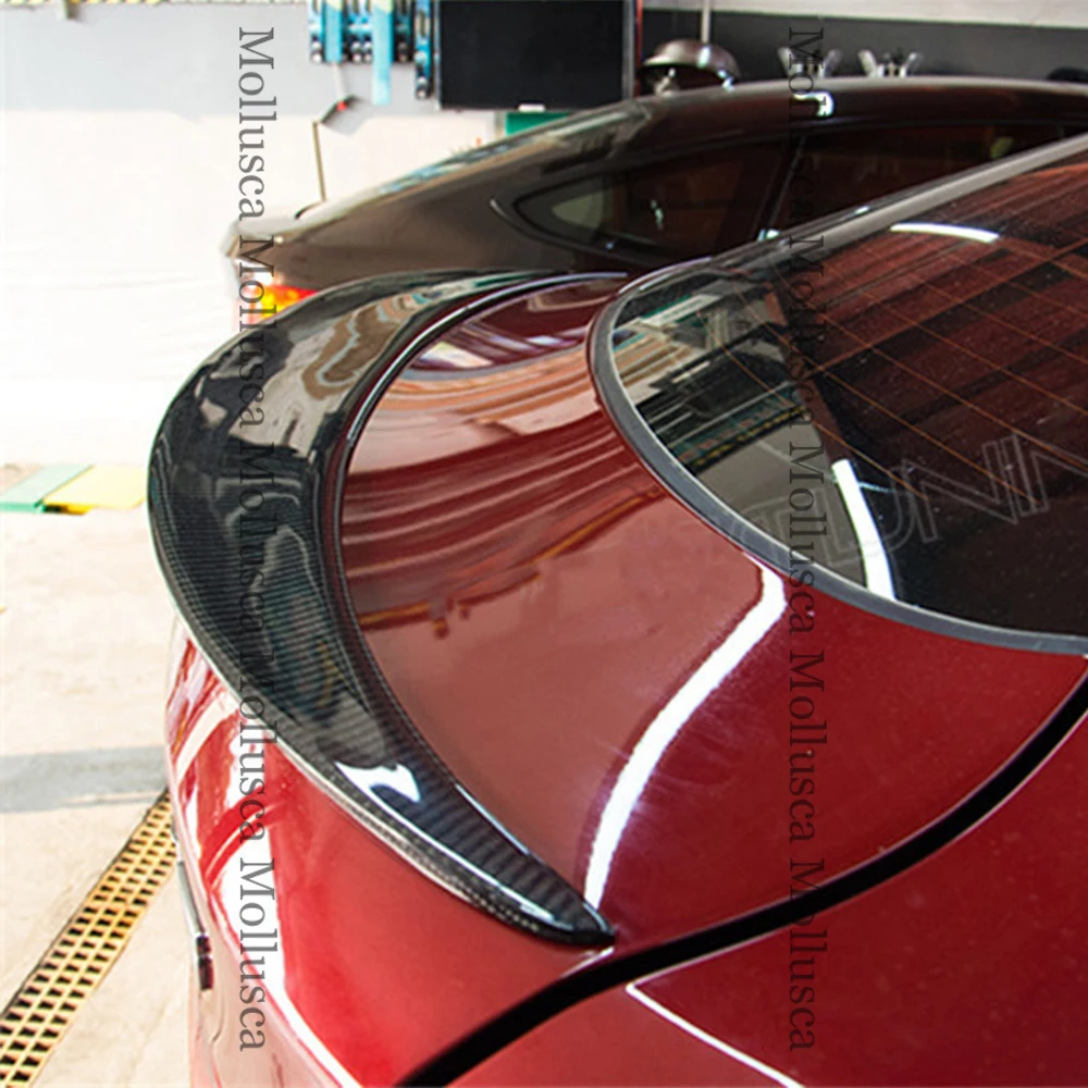 Стильный задний спойлер из углеродного волокна для BMW X6 F16 и X6M F86 P, крыло багажника 2014-2019 FRP, кованый сотовый