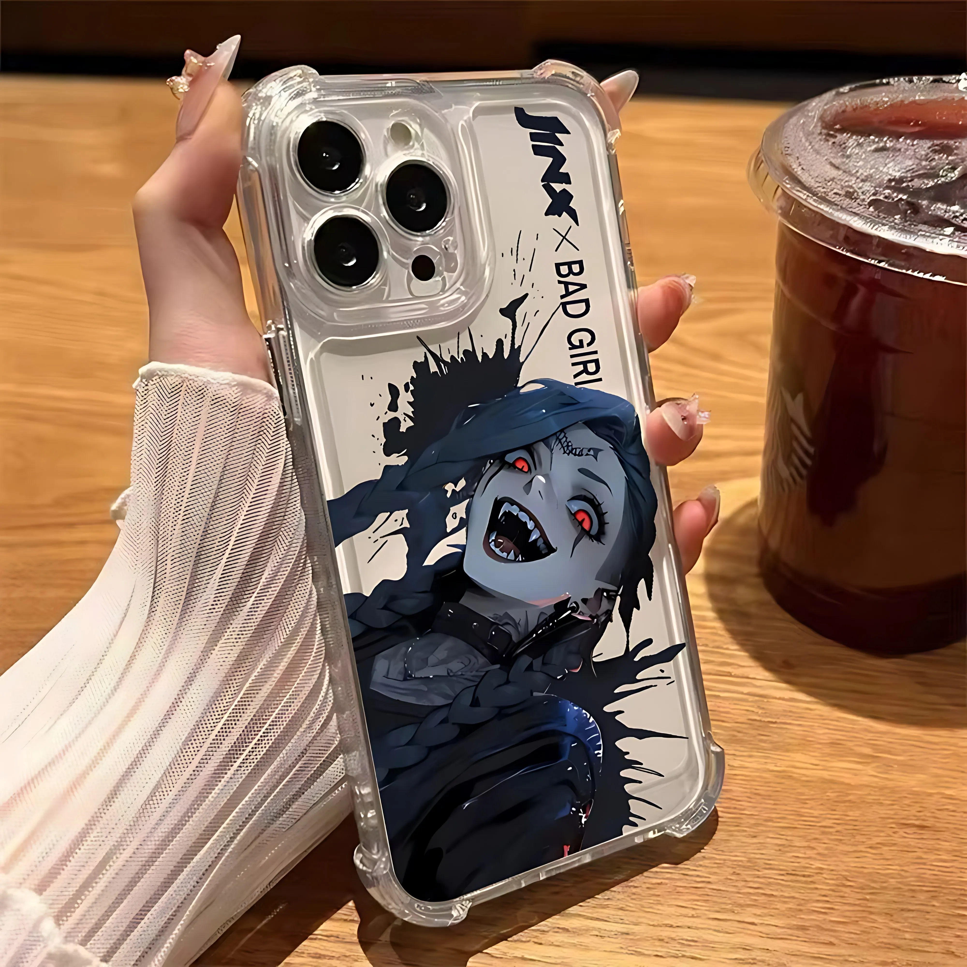 Jinxes V-Vi L-Lol Protective Phone Case