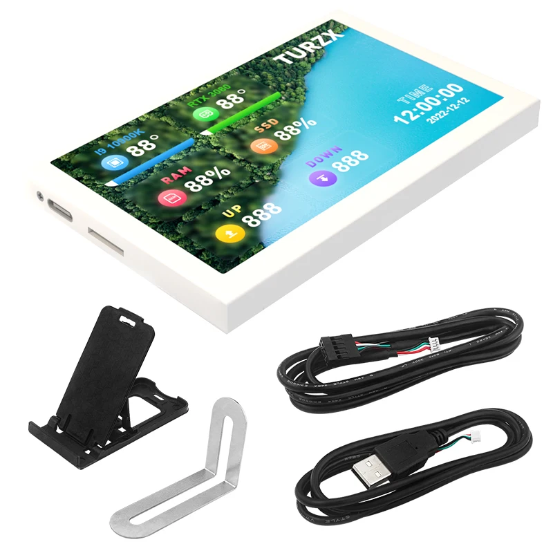 5 Inch USB-C Secondary Scree IPS 800x480 LCD Computer Hardware Monitor No Need A