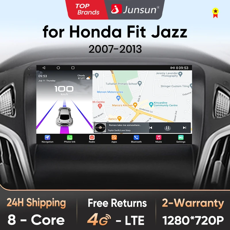 Junsun Qualcomm chip 8-Core Android13 Auto Radio Für Ford Focus3 mk3 2011-2019Wireless CarPlay autoradio Stereo Bildschirm Multimedia