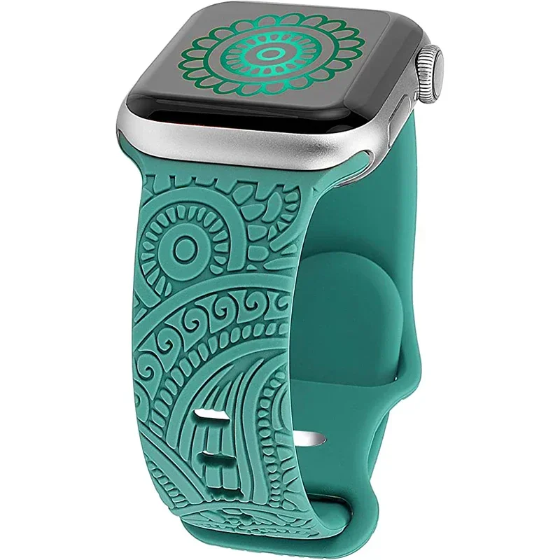 Engraved Silicone Strap