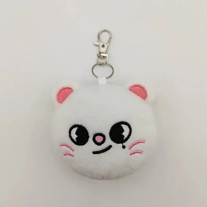 MINISO Kpop 봉제 인형 키체인 펜던트, 귀여운 애니메이션 인형 장난감, Skz 키링, 여성용 스트레이 키체인