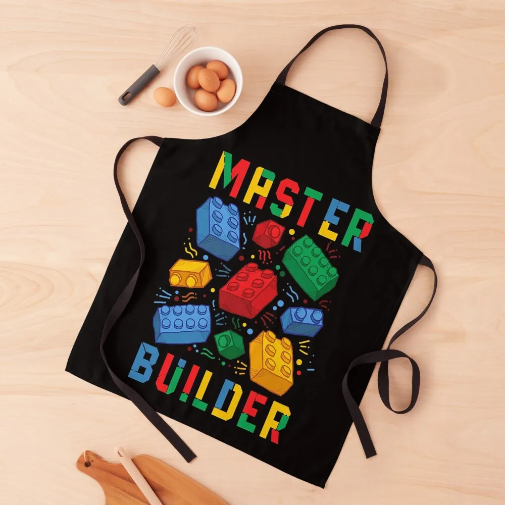 

Master Builder Funny Brick Blocks Apron Hairdresser christmas 2024 Nursing Apron
