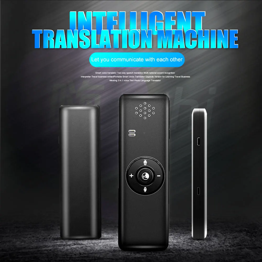 T11 Translator Multi-Languages Smart Speech Voice Wireless Bluetooth-Compatible Instant Translation