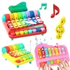 Montessori Educational Children's Xylophone Musical Instruments Toys Parish 8-Tone Piano Baby Percussion Game For 0-3 Years Old 1