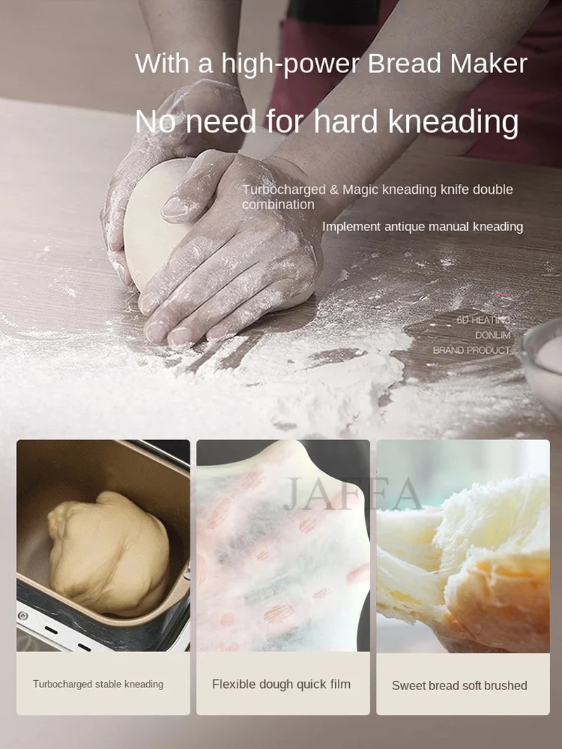 Description Picture 6 of item3 In 1 Electric Breakfast Machine Sandwich Maker Multifunction Coffee Maker Mini Oven Household Bread Pizza Frying Pan