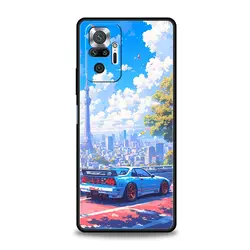 JDM Tokyo Drift Sports Car Soft Phone Case Cover - Redmi Note 14 Pro5G (A1)