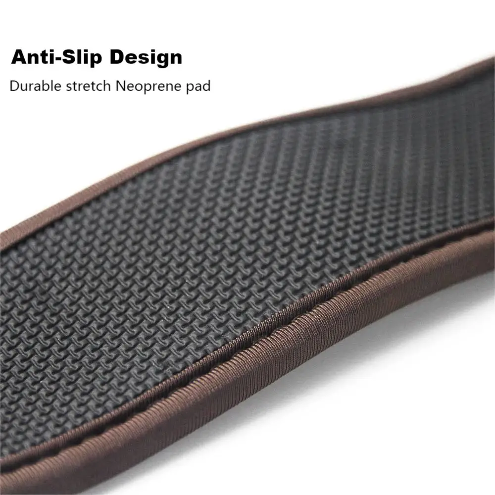 Premium Neoprene Soft Padded Adjustable Rifle Sling with Swivels - Comfortable 2-Point Shoulder Strap for Hunting and Shooting