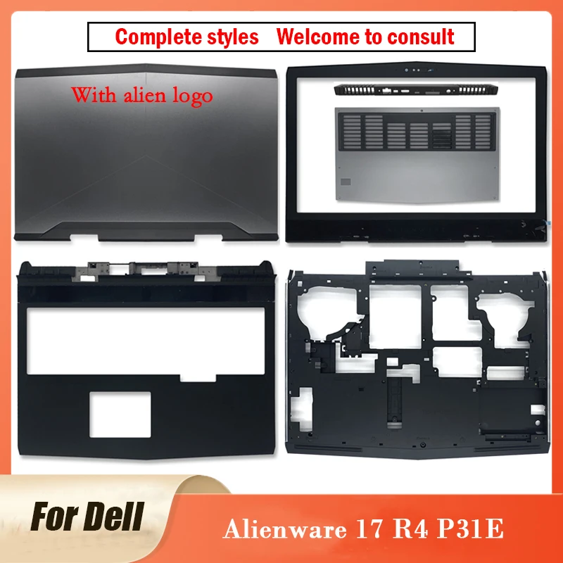 For Dell Alienware 17 R4 P31e Laptop New Lcd Back Cover Front Bezel