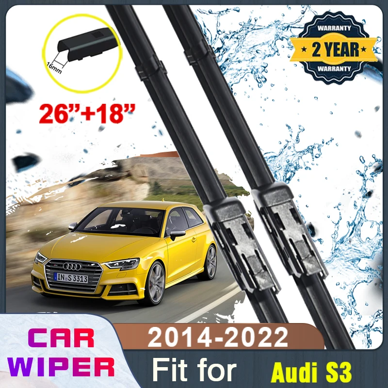 Car Windshield Wipers For Audi S3 20142022 Car Front Windscreen Beam