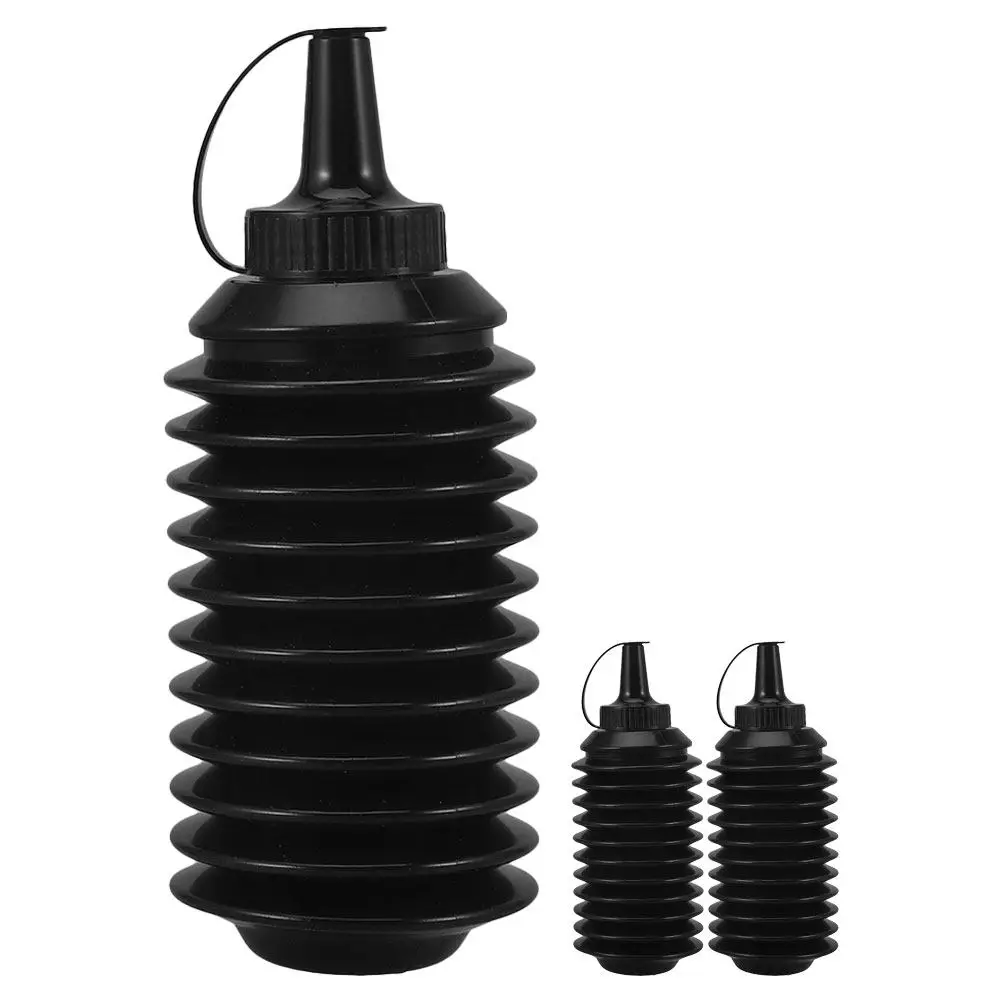 3Pcs 비드 보관 병 접이식 컴팩트 디자인 게임 공급용 내마모성 플라스틱 비드 컨테이너 부드러운 구조 휴대용