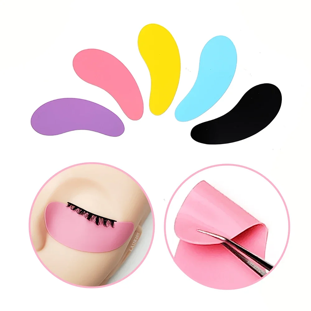 Eyelash Pads Eyelash Patches Eye Patches 3 Pairs Reusable Silicone For Makeup
