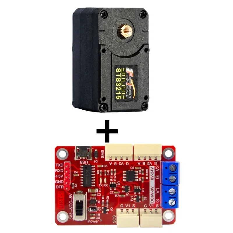 Feetech STS3215 12V 30KG High Precision Feedback Magnetic Encoding Servo RC 360 Degree Continuous Rotation Serial Bus TTL Servos image 7