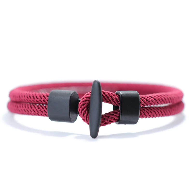 Nautisches Seilarmband Homme Outdoor Camping Abenteuer Armband Pulsera Roja Tela Handzubehör Wikinger Schmuck Punk Joias – Detail 15