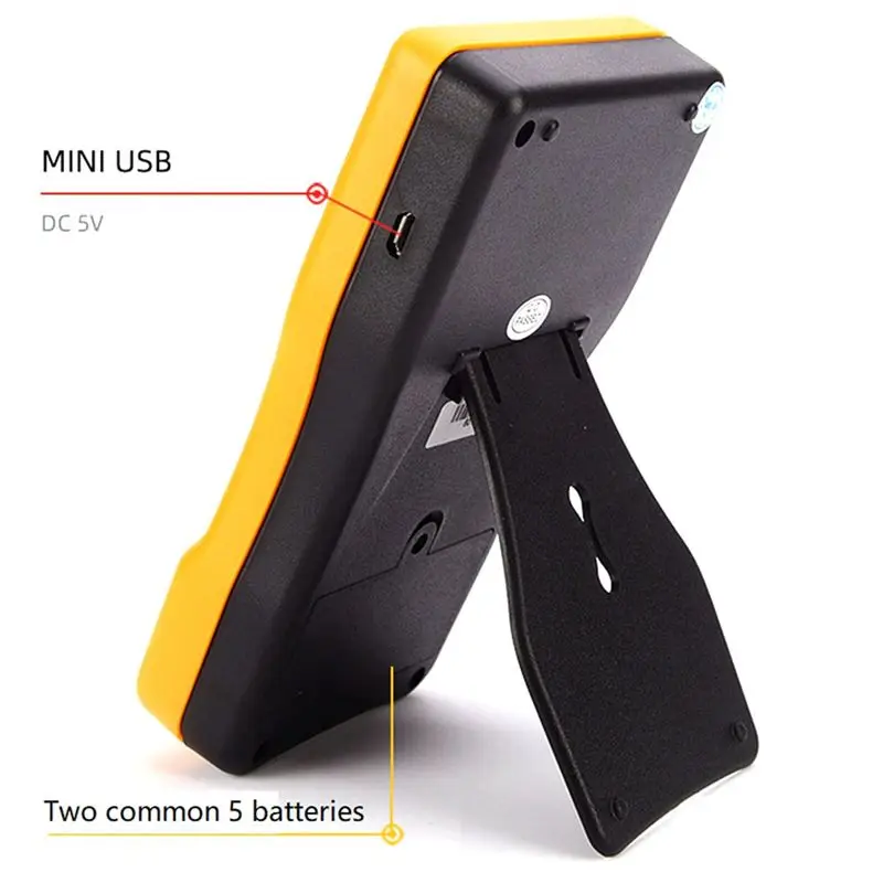 CLCU M6013 고정밀 커패시터 미터 전문 측정 커패시턴스 저항 커패시터 회로 테스터 측정