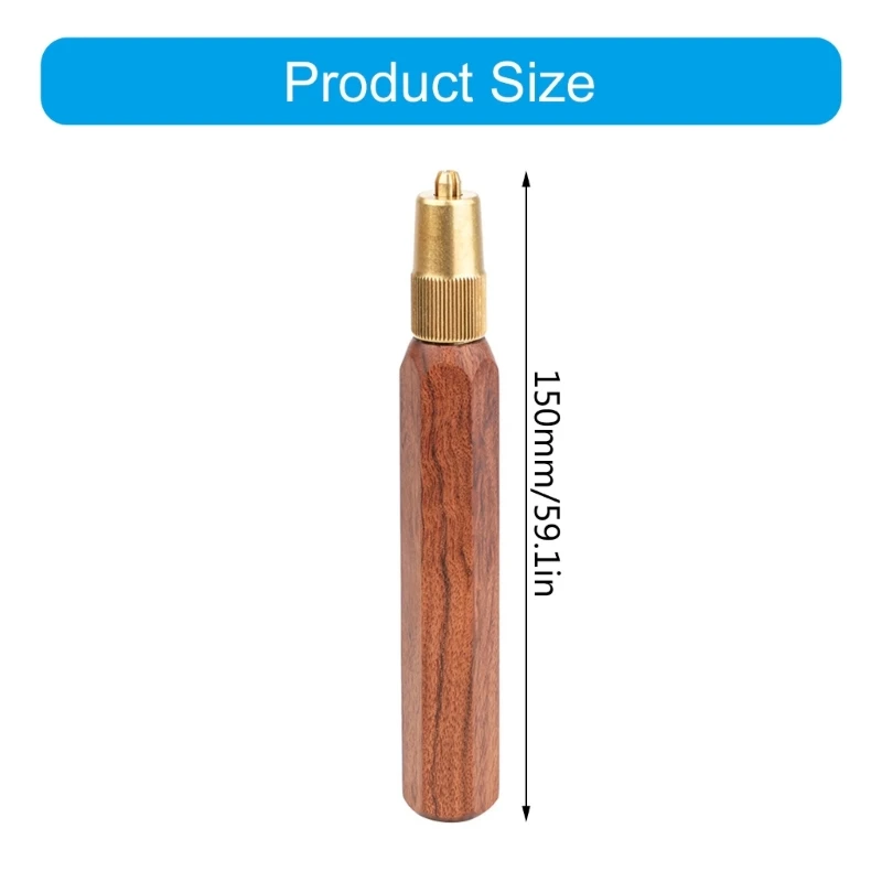 File handle File handle with metal collars 6inch craft polishing hand tool
