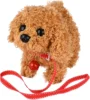 Electric Simulation Dog Plush Toys Interactive 18CM Dog Robot  Walking Barking Tail Wagging Toy for Kids Birthday Christmas Gift 2