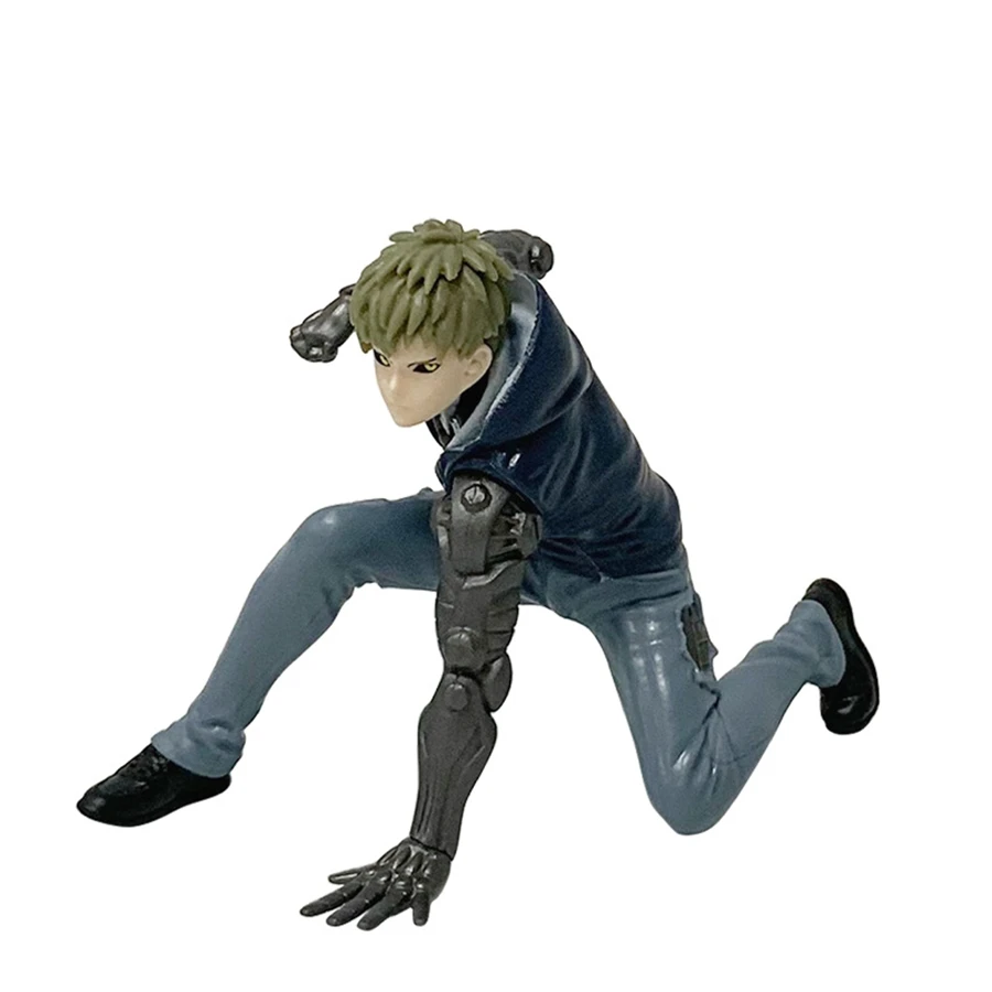 16 cm One Punch Man Anime Figur Hoodie Saitama Action Figure Teufel S-level Hero Genos Figur PVC Sammlung modell Puppe Spielzeug – Detail 13