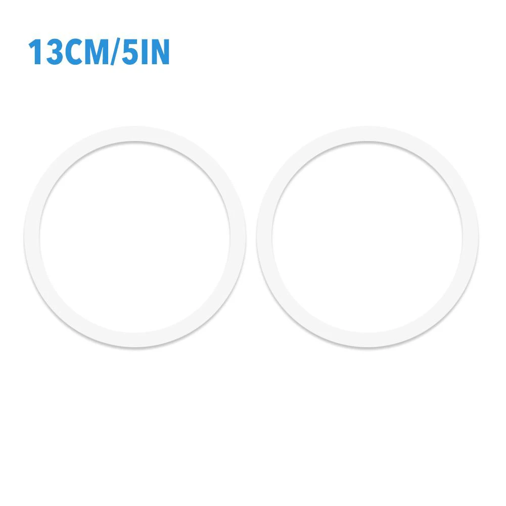 Dual Pack Air Conditioner Exhaust Hose Connectors - Universal Fit Air Conditioning Accessories