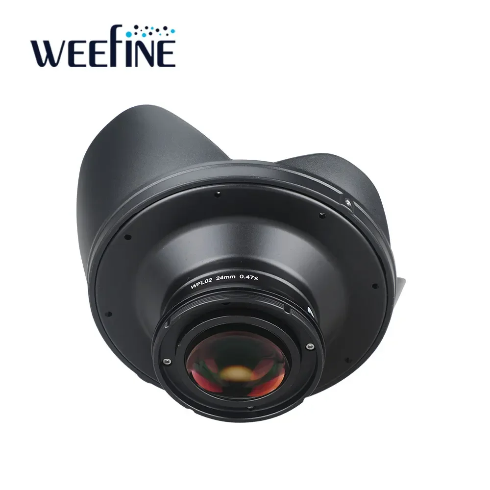 위파인 WFL02 WFL02X 스쿠버 다이빙 어안 와이드 앵글 렌즈 M67-24mm M52-24mm 나사형 TG 카메라 하우징 케이스 수중 촬영