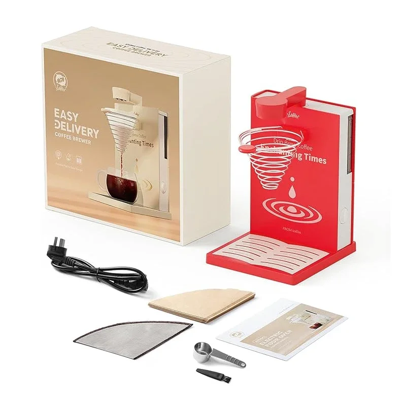 آلة قهوة وشاي أوتوماتيكية قابلة للطي، سهلة الحمل و...