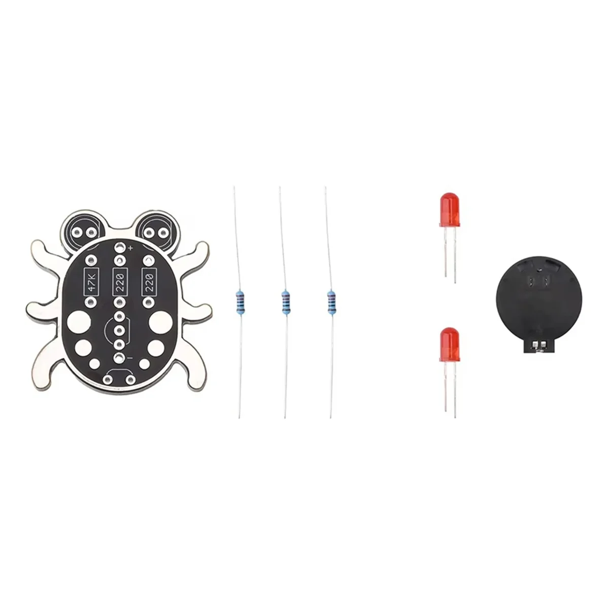 슈퍼 핫 전자 DIY 키트 위빌 아이 납땜 학습 키트 블랙