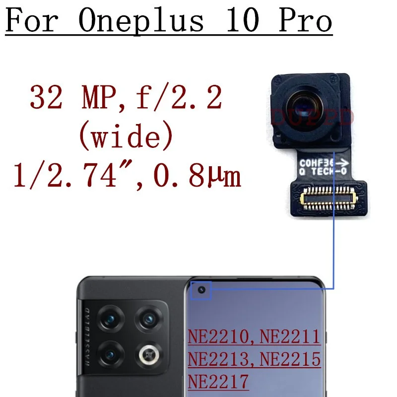 Original Front Camera For OnePlus 11 10T 10R 9R 9RT 8T 10 Pro