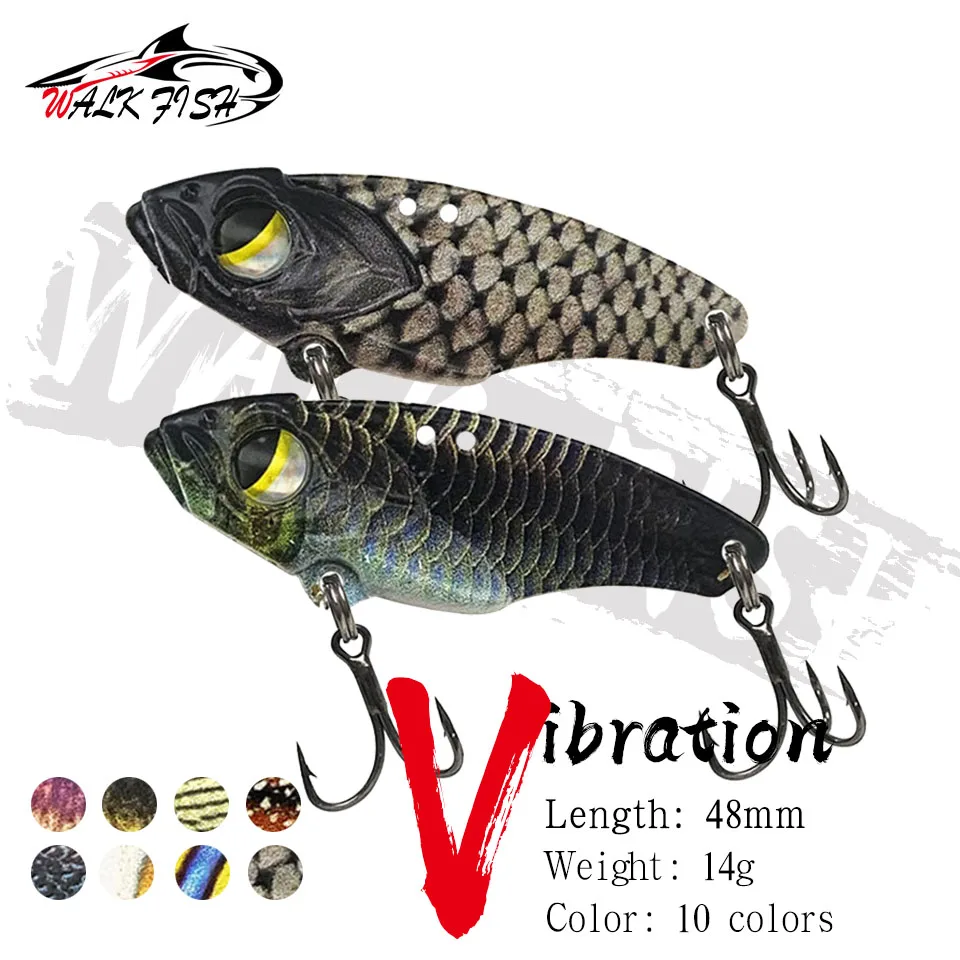 

Рыболовная приманка, металлическая Вибрирующая приманка с 3D глазами, 48 мм, 14 г, 1 шт.