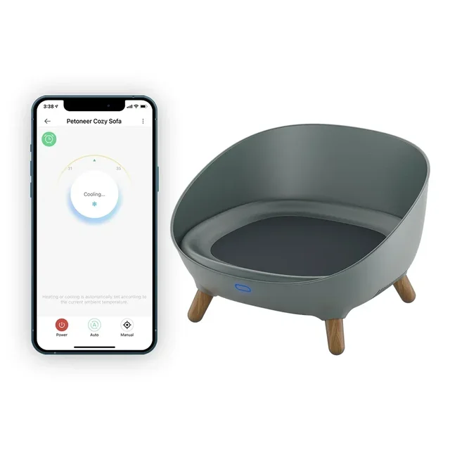 Custom Cozy Pet Bed Cute Cat Furniture WiFi Smart Climate-Controlled with Cooling & Heating, App Remote Manage 2