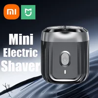Xiaomi Men's Portable Magnetic Double Head Electric Shaver TYPE-C Rechargeable Waterproof Dry Wet Dual Shaving Shaver 1
