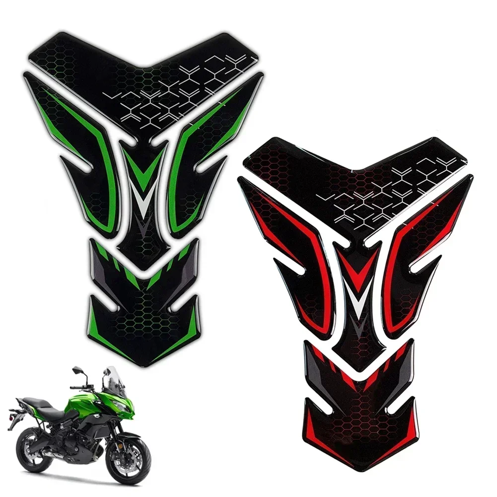 3D Motorcycle Body Fuel Tank Pad Protector Stickers 3M Decal Accessories For Kawasaki Ninja400 Z900 Z1000 zx10r er6n Versys 650