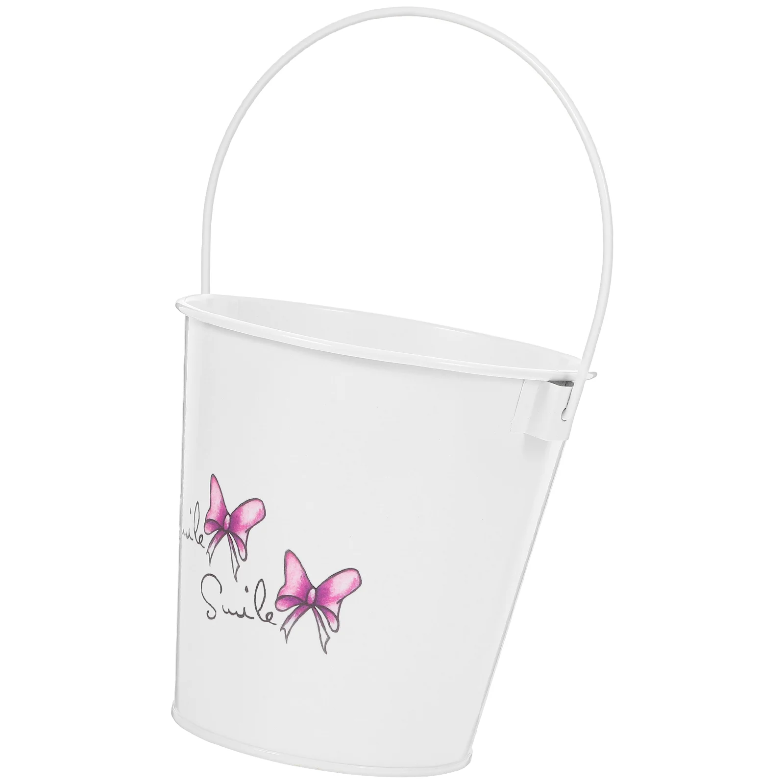 

Iron Flower Storage Bucket Iron Flower Holder Flower Storage Bucket Home Flowerpot