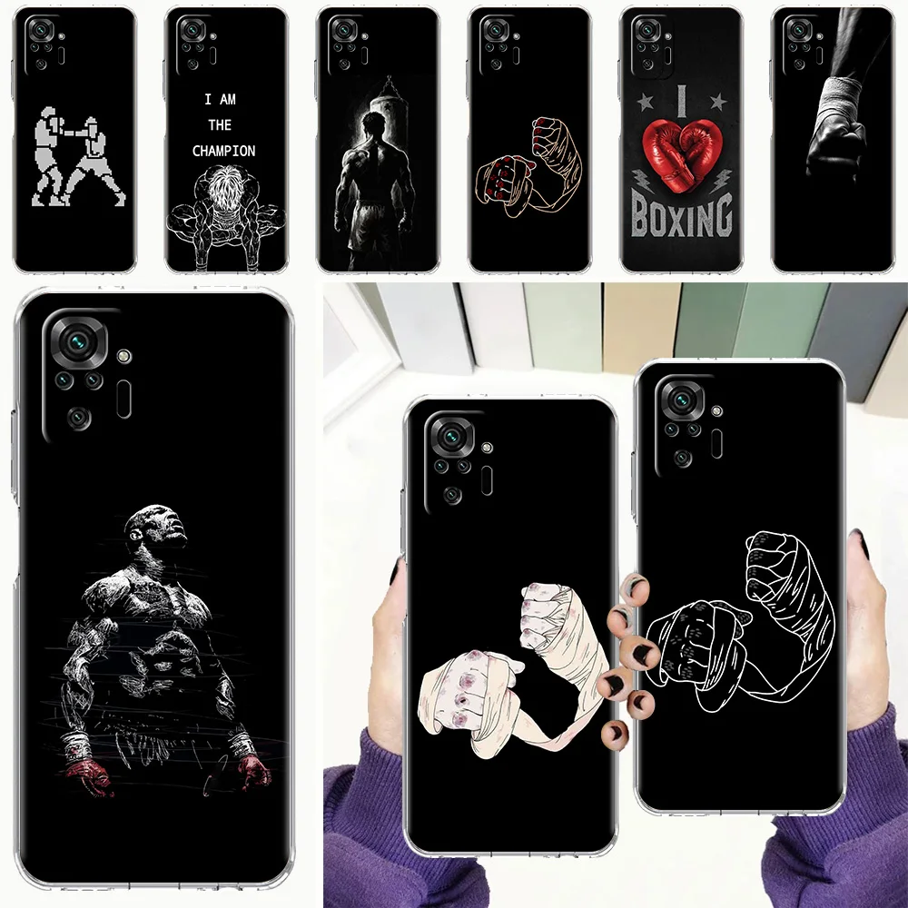 Boxing Champion Themed Soft TPU Phone Case