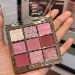 Luxury Charlotte Love Dual - Tone Blusher & Eyeshadow Palette - Radiant Makeup Essential (Pink Love)