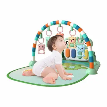 Baby Play Mats Funny Play Piano Tummy Times Toy Jungle Musical Play Mats Early Education Toys For 0 To 3 6 9 12 Months Baby 1