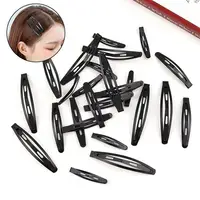 10Pcs/set Alloy BB Hair Clip Pea Clip Water Drop Barrettes Metal Paint Frosted Hairpins Hair Accessories Headwear DIY Handmade