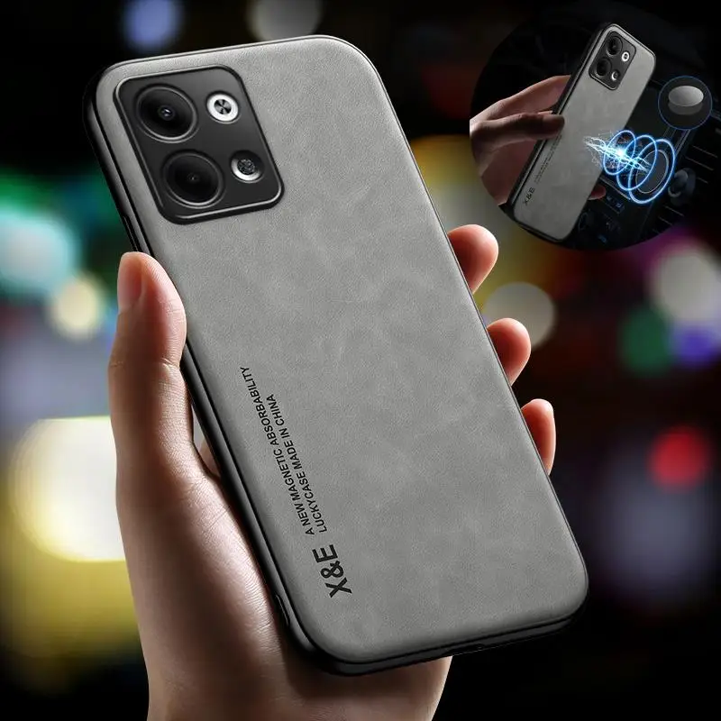 Per Oppo Reno 9 Pro Plus Custodia Magnete Antiurto Supporto Per Auto Custodia In Pelle Per Oppo Reno 9Pro Reno 9 Cover Posteriore In Silicone Morbido