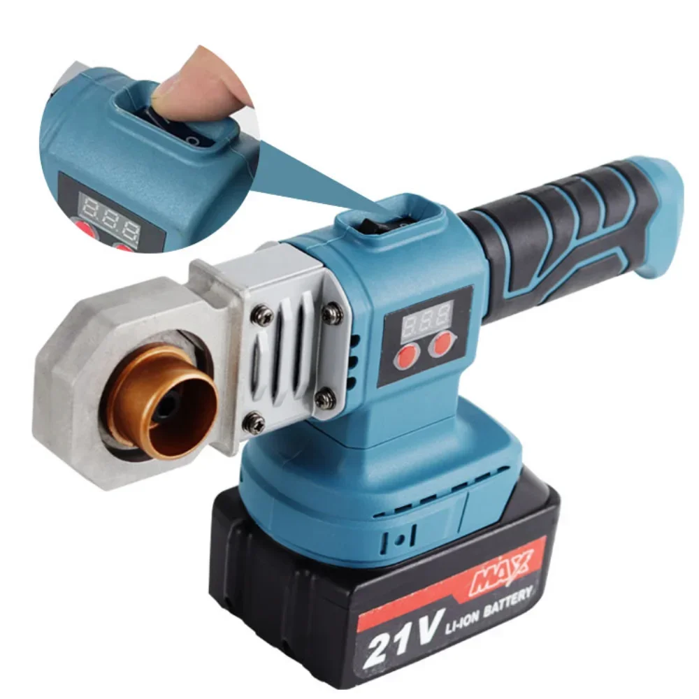 Pipe Welding Machine 1400W 20-32mm Pipe Soldering Plastic Welding PP/PPR/PB/PE Tube Heating Hot Melt Tool For Makita 18v Battery 5
