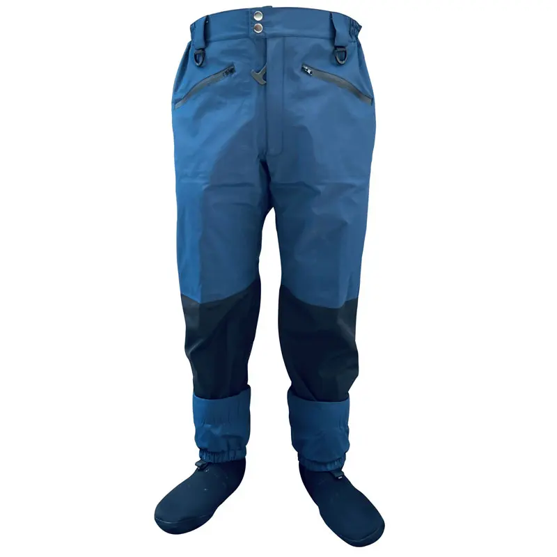 Waist Wader Fly Fishing 4-Ply Waterproof Breathable Wading Pants Neoprene Stockingfoot Trouser For Men Duck Hunting Kayaking Fly Fishing Waders