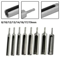 Tournevis à écrou de 8 à 19MM, 1/4 pouces, tige hexagonale à changement rapide, foret à fente, clé à douille, outil de douille pour tournevis d'écrou de 120mm de longueur 5