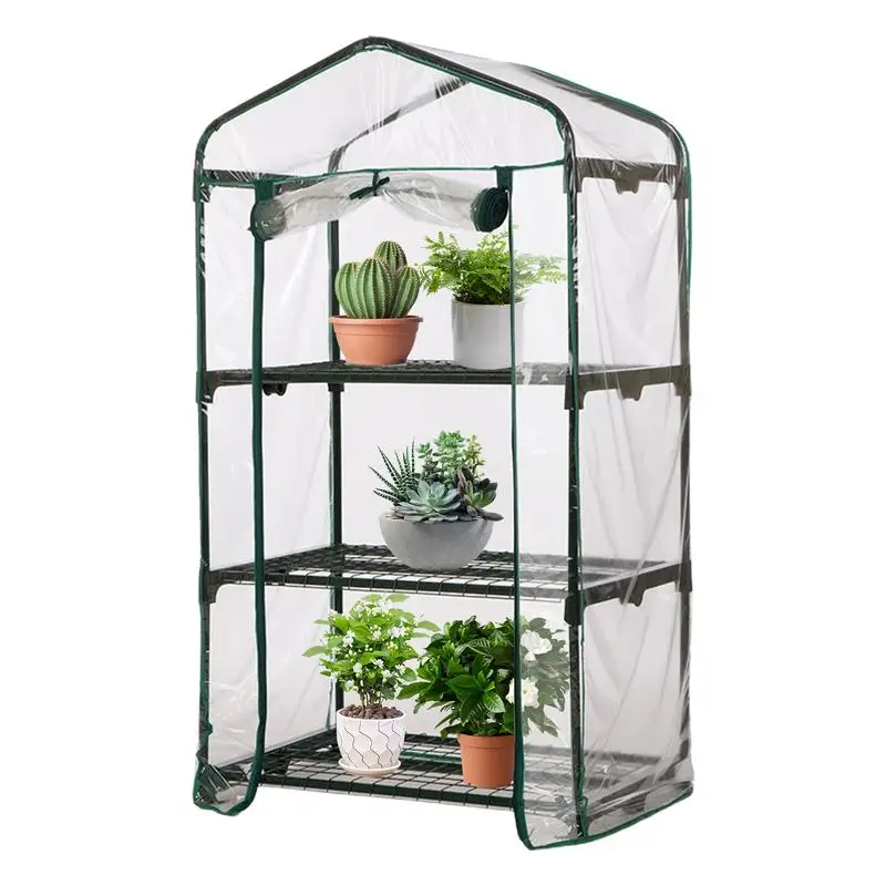 Outdoor For Garden Giardinaggio Warm Waterproof Serra Mini Fioriera Portatile House Flower Frame Meaty Sun Room Hothouse Cover