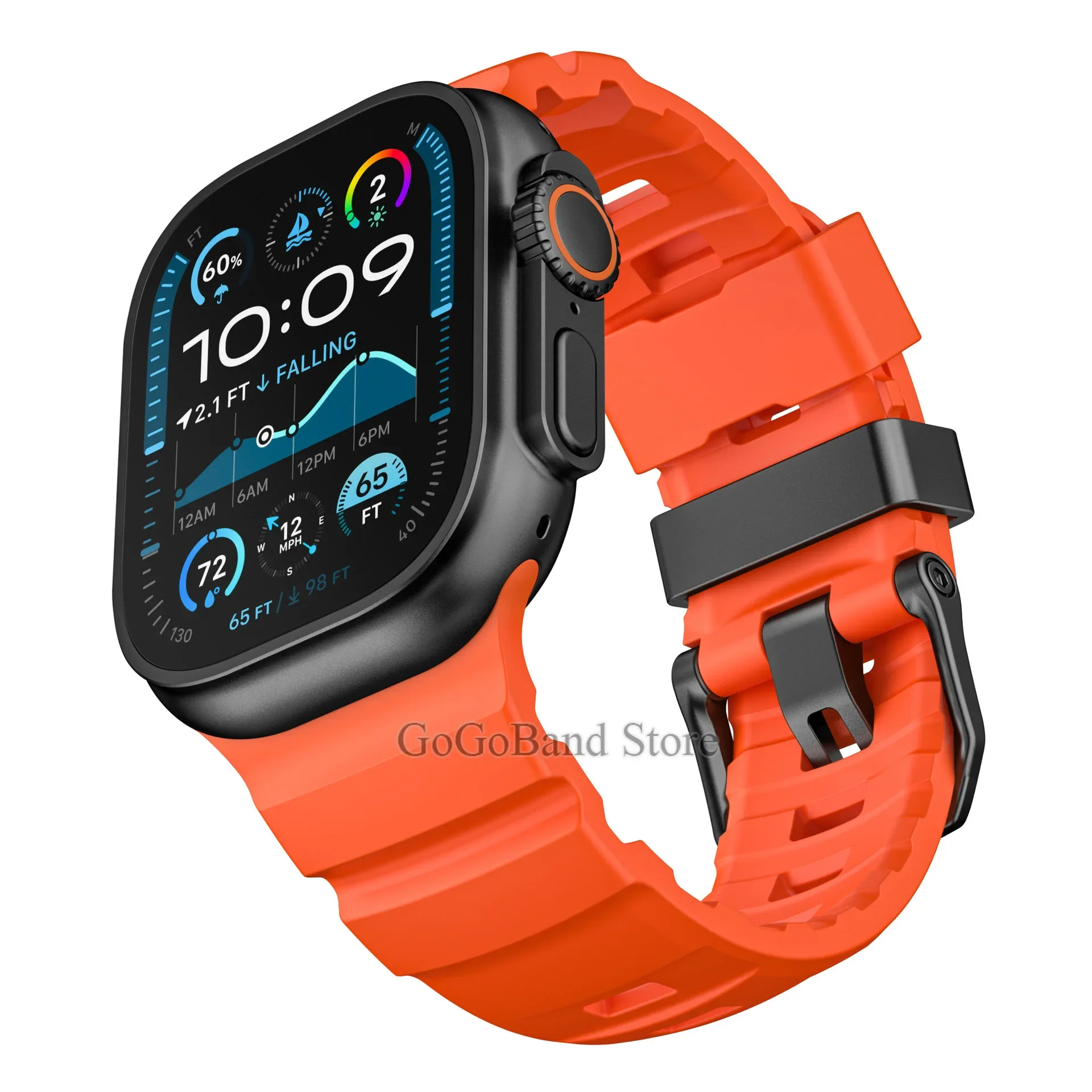 Enhanced Silicone Sports Strap