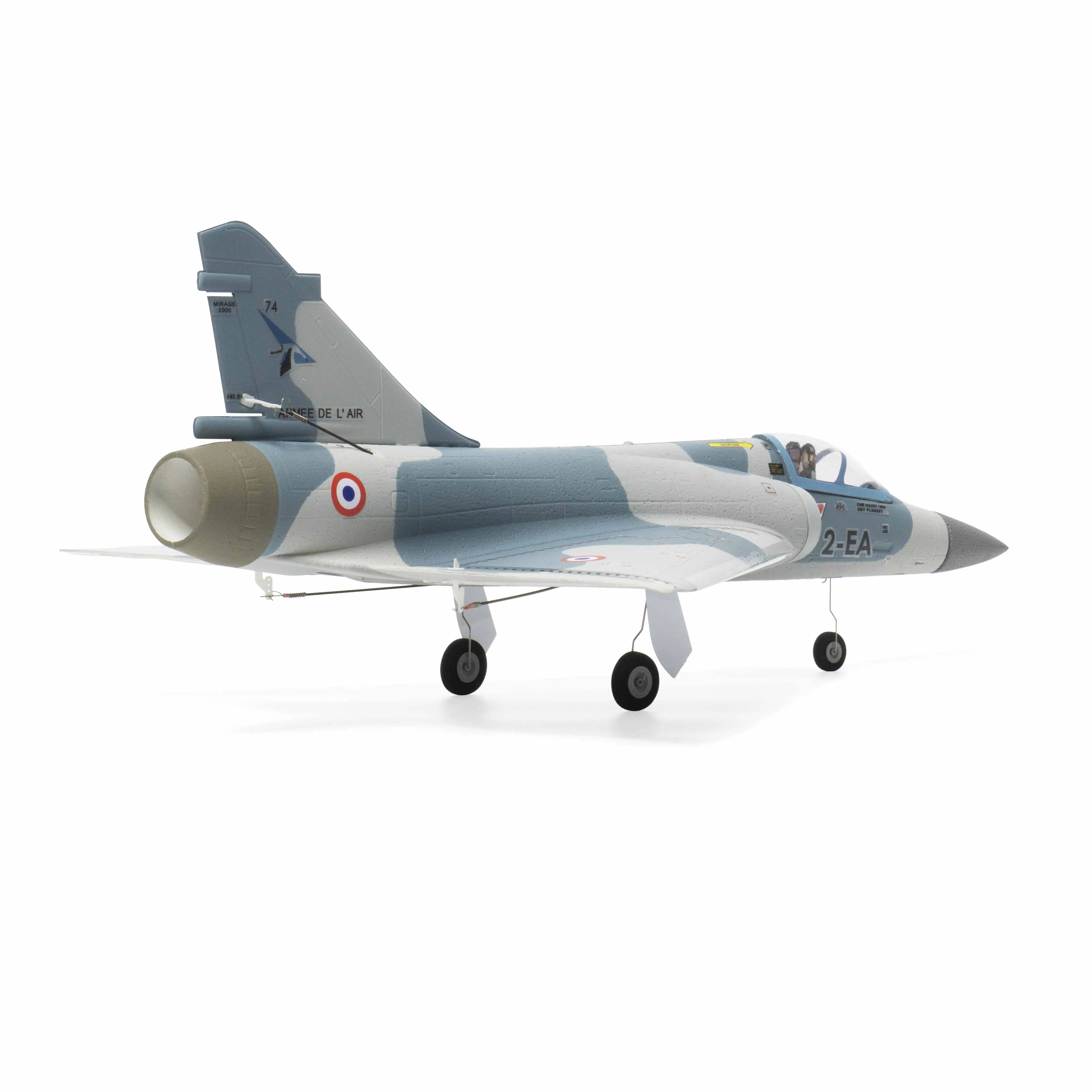 미니멈RC 미라지 2000 RC 제트 30mm 브러시리스 덕티드 팬 4채널 PNP 항공기 무선 조종기 미포함 야외 비행 RC 취미 모델