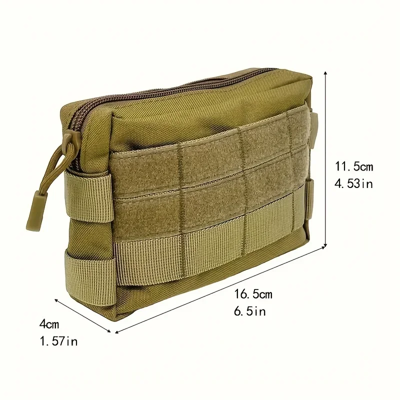 1pc Outdoor Portable Tool Kit, Camouflage Tactical Waist Bag, Multifunctional Change Phone Bag, Commuting Bag, Waist Bag