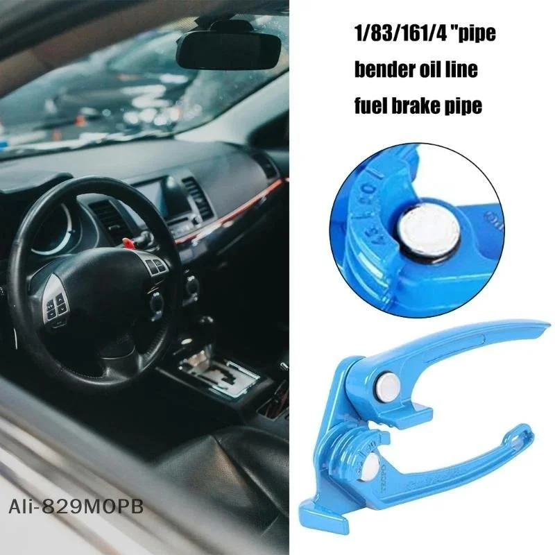 [S]1 Adet Alüminyum Alaşımlı Boru Boru Bükücü Boru Yakıt Fren Ac Soğutucu Hattı Bükme Aracı Bükme Yuvarlak Boru Bakır Borular