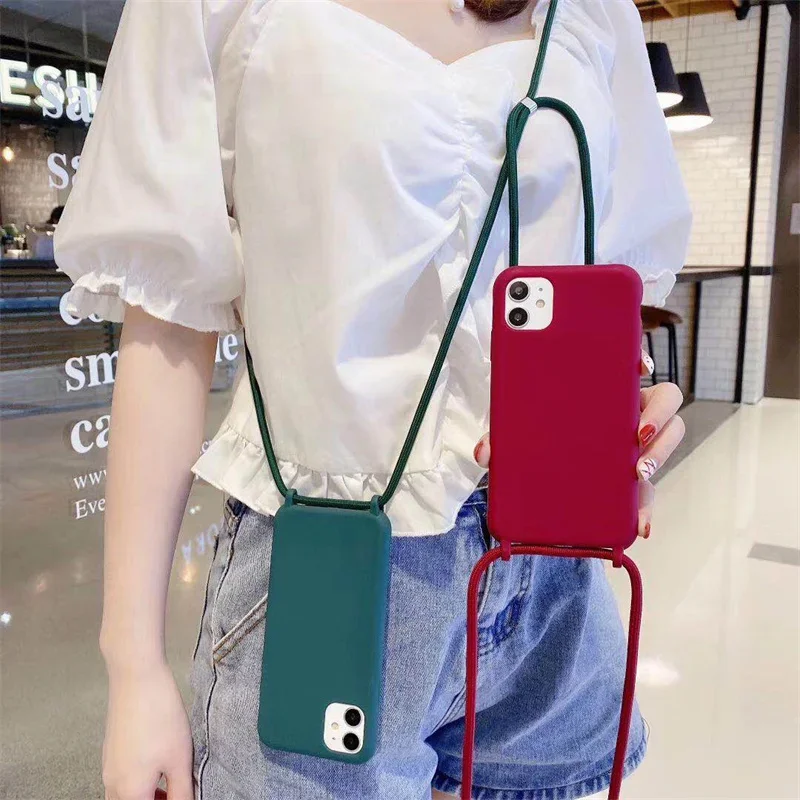Crossbody Strap Case For Samsung Galaxy A55 A35 A25 A15 A05 A05S A54 A14 A34 A24 A13 A23 A33 A52 A53 A73 A12 A32 A72 A22 Cover 3