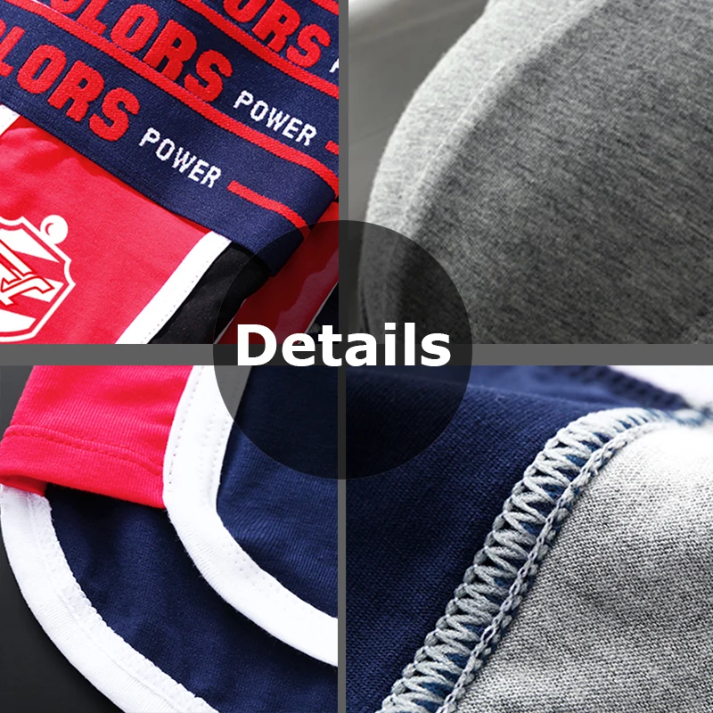 4pcs Men's Boxers Cotton Underwear Male Pant Bamboo Antibacterial Boxer Y Calzoncillos Sport Boxers Briefs Fick Mich Unterwasche