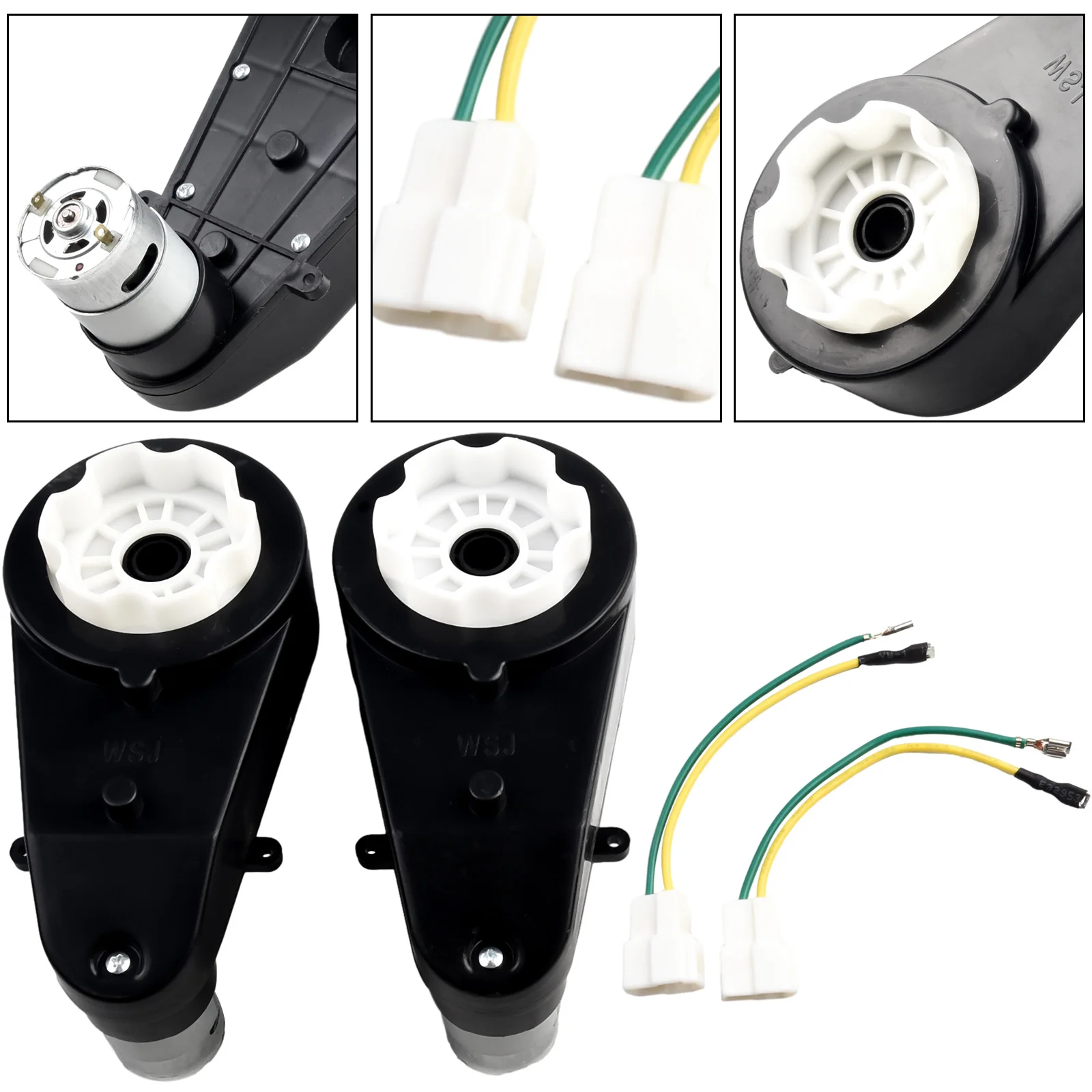 

Modification Gearbox Electric Accessories Parts Practical 2pcs 30000RPM Electric Gearbox Kids RS555 Replacement