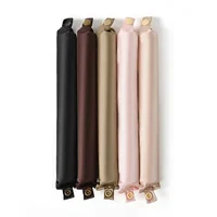 Bigoudis sans chaleur, tige à friser en Satin, bandeau sans chaleur, boucles en soie, bigoudis paresseux, doux, pour dormir dans les outils de coiffure 5
