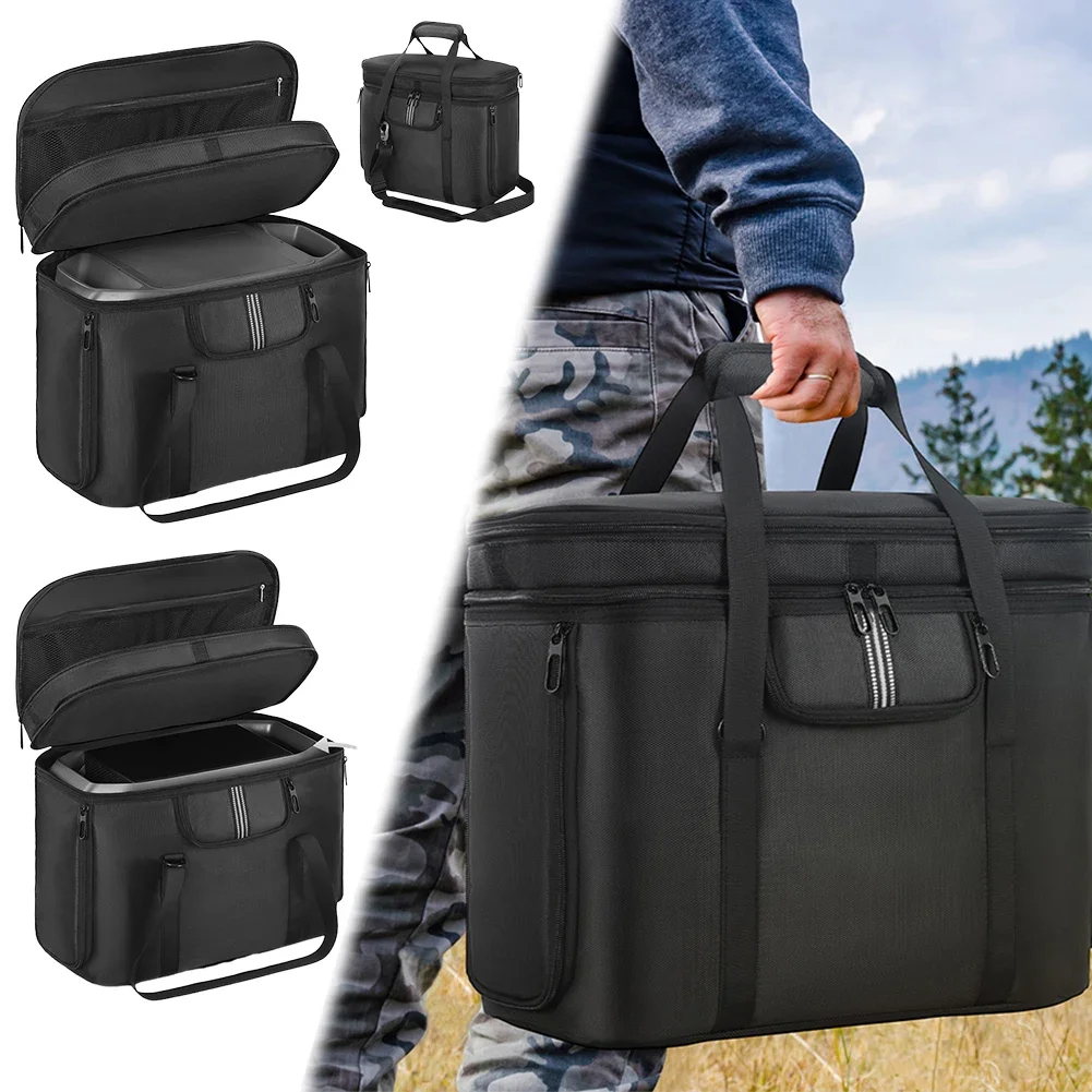 Carrying Case for Ecoflow Delta 3 Plus/Solar Generator Delta 2 Portable Power Station Bag for Ef Ecoflow River 2/2 PRO/2 Max